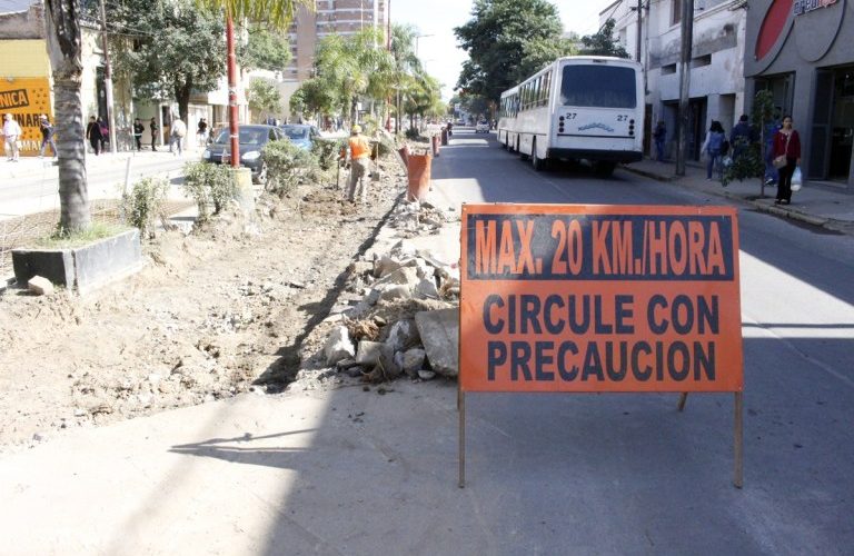 Obra avenida Belgrano: en días se habilitara al transito vehicular
