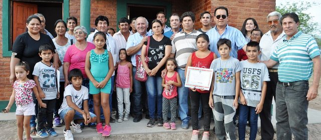 Se entregaron viviendas sociales en Herrera
