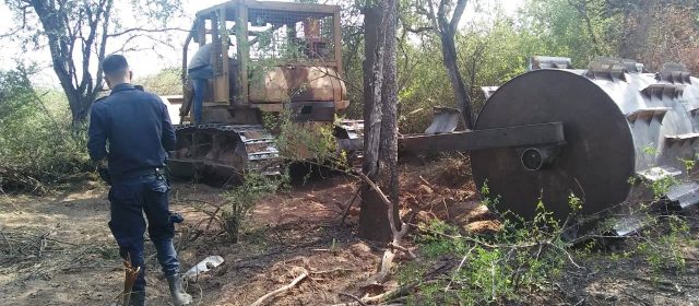 Personal de la Dirección de Bosques detuvo  desmontes ilegales en el departamento Alberdi